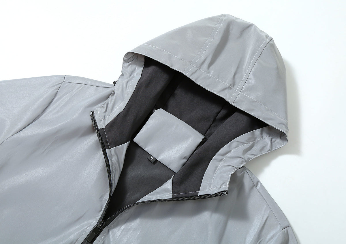 Chromashift Reflective Windbreaker – Daily Wear, Night Runs, Rides & Color-Shifting