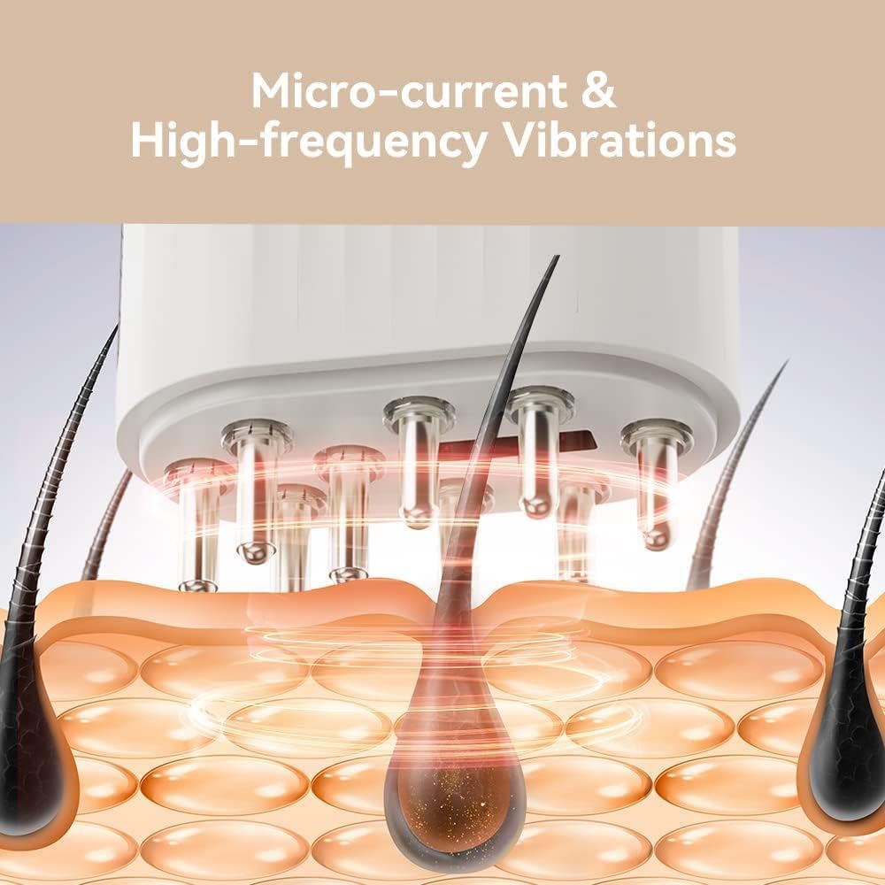 Electric Hair Oil Applicator and Massager