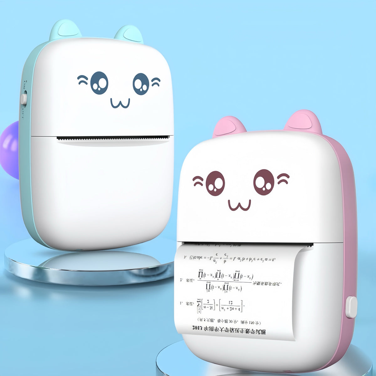 Mini Bluetooth Thermal Printer – Fun & Easy Wireless Printing