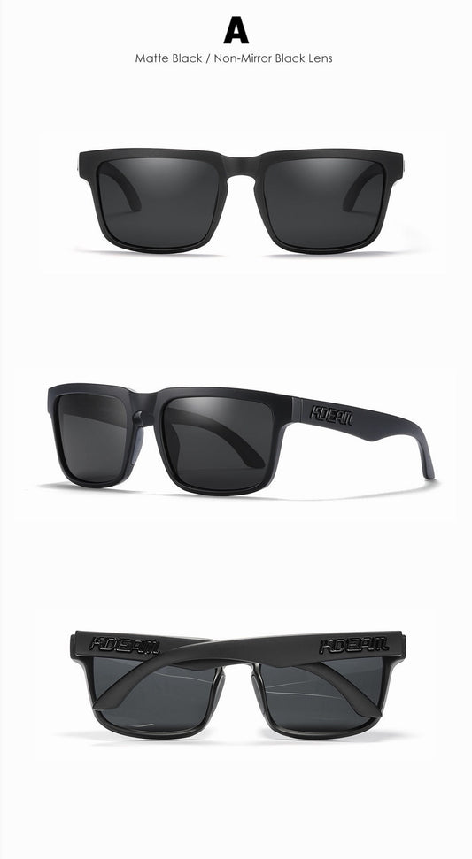 KDEAM Unisex Polarized Anti-Glare Outdoor Sunglasses with UV400 Protection